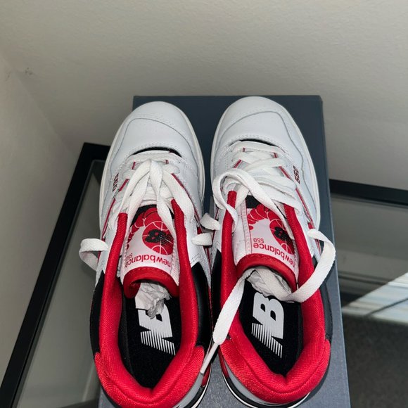New Balance 550 Red Taylor Swift sneakers - Picture 3 of 4